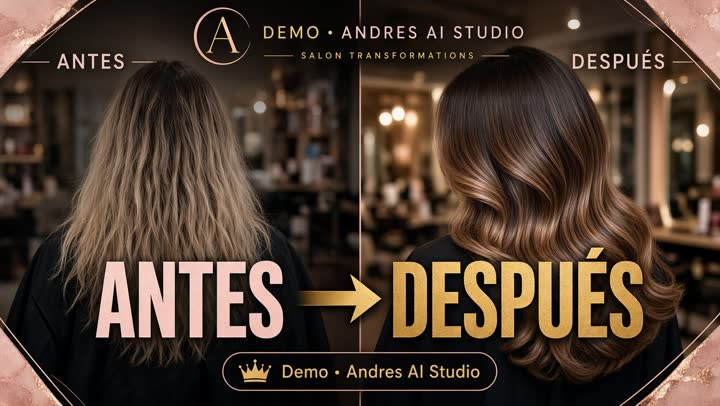 Demo salón Brillo Studio